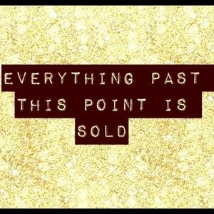Everything past this point is sold! Thank you!